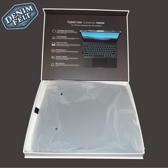 Typecase Flexbook Touch iPad Pro 11 Case w/ Keyboard, 360 Rotable Wireless | NEW - Picture 14 of 16